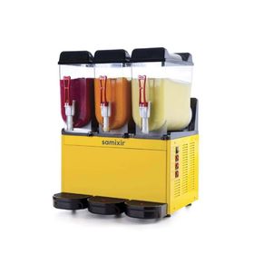 Samixir SLUSH36.Y Slush Triple-3lü Ice-3x12 lt Sarı Slush Makinesi
