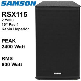 Samson RSX115 Kabin Hoparlör