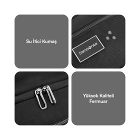 Samsonite NU4-09-005 Siyah 15.6 inç Chiron Notebook Sırt Çantası