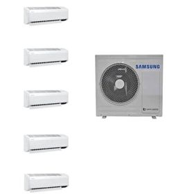 Samsung 1+5 Aj100txj5kh/Ea 18+12+12+9+9 İç 10 Kw Dış Ünite Wind Free Inverter Multi Klima