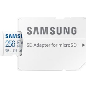Samsung 256 GB EVO Plus UHS-I MicroSDXC Hafıza Kartı