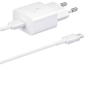 Samsung 3A 15W Type-C Çıkışlı 1 m Kablolu Beyaz Şarj Aleti Set