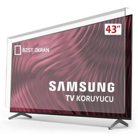 Samsung 43RU7100 Uyumlu Tv Ekran Koruyucu