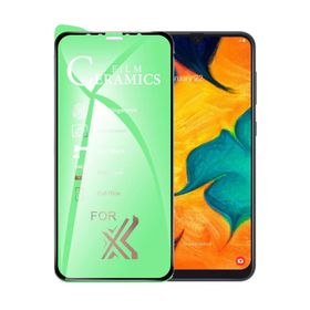 Samsung A30 9D Flexible Nano Siyah Ekran Koruyucu Uyumlu Kırılmaz Cam