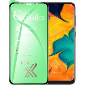 Samsung A30 9D Flexible Nano Siyah Ekran Koruyucu Uyumlu Kırılmaz Cam