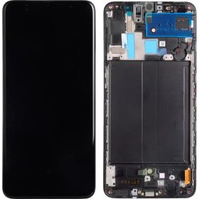 Samsung A70 SM-705 Tam Boyut Çıtalı Oled Lcd Dokunmatik Cep Telefonu Ekranı