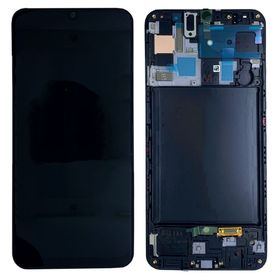 Samsung A70S SM-A707 Çıtalı Oled Lcd Dokunmatik Cep Telefonu Ekranı