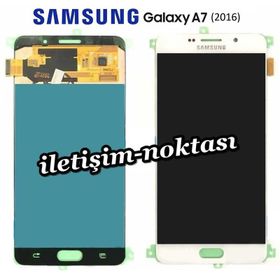 Samsung A710F Galaxy A7 2016 Beyaz Uyumlu Lcd Ekran