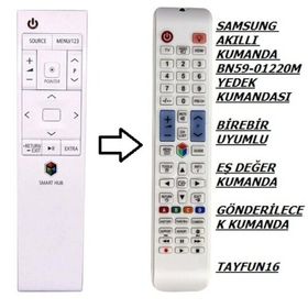 Samsung BN59-01220M Beyaz Akıllı Kumanda