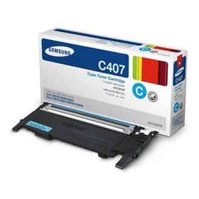 Samsung C407 Cyan Mavi Toner