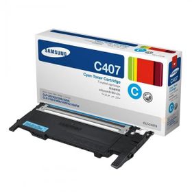 Samsung C407 Cyan Mavi Toner