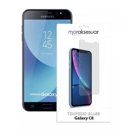 Samsung C8 Temperli Ekran Koruyucu Uyumlu Kırılmaz Cam