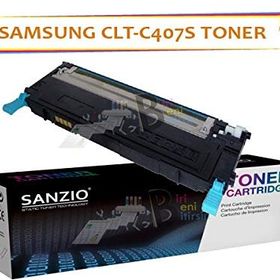Samsung CLP-320-CLT-C407S-SU001A Mavi Muadil Toner