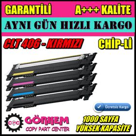 Samsung CLP-365-CLT-M406S-SU256A Kırmızı Muadil Toner
