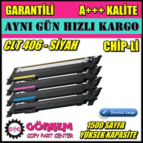 Samsung CLP-365/CLT-K406S/SU122A Siyah Muadil Toner