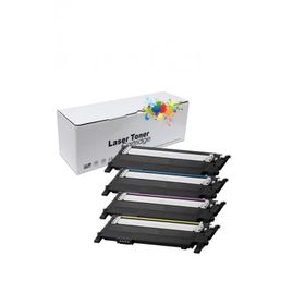Samsung CLT-406 C410W C460FW C460W Muadil Toner Set