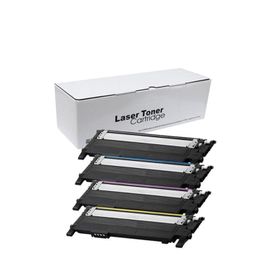 Samsung CLT-406 C410W C460FW C460W Muadil Toner Set