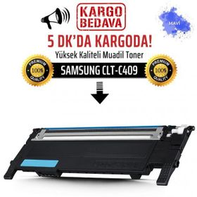 Samsung CLT-C409 MAVİ CLP315 Mavi Muadil Toner