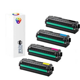 Samsung CLT-K508 CLP-670ND 4 Renk Muadil Toner