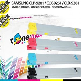 Samsung CLT-K809S CLX-9301 Muadil Toner Set
