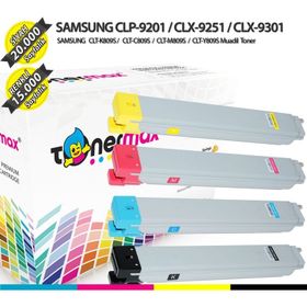 Samsung CLX-9201N Muadil Toner Set