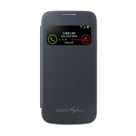 Samsung DYK00784 Samsung i9190 Galaxy S4 Mini Orjinal S View Cover Siyah Kılıf