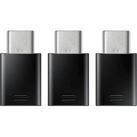 Samsung EE-GN930K Type-C to Micro USB 3'lü Siyah Adaptör