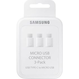 Samsung EE-GN930K USB Type-C To Micro USB Adapter 3-Pack Beyaz Dönüştürücü