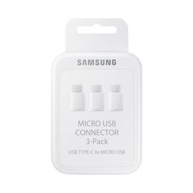 Samsung EE-GN930K USB Type-C To Micro USB Adapter 3-Pack Beyaz Dönüştürücü