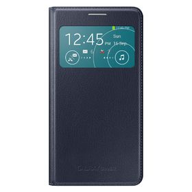 Samsung EF-CG710BLEGWW Samsung G7100 Galaxy Grand 2 Orjinal S View Cover Koyu Mavi Kılıf