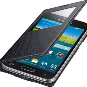 Samsung EF-CG800BKEGWW Galaxy S5 Mini S-View Siyah Cep Telefonu Kılıfı