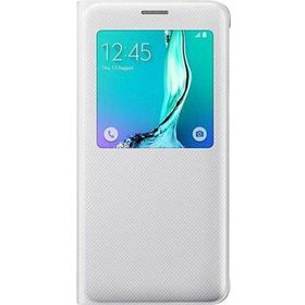 Samsung EF-CG928PWEGTR S6 Edge+ Plus S-View Cover Beyaz Cep Telefonu Kılıfı