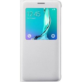Samsung EF-CG928PWEGTR S6 Edge+ Plus S-View Cover Beyaz Cep Telefonu Kılıfı