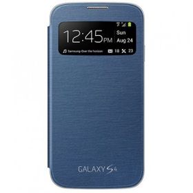 Samsung Ef-Cı950blegww İ9500 Galaxy S4 Orjinal S View Cover Koyu Mavi Kılıf