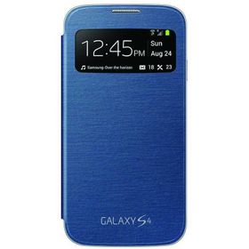 Samsung Ef-Cı950blegww İ9500 Galaxy S4 Orjinal S View Cover Koyu Mavi Kılıf