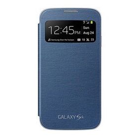 Samsung Ef-Cı950blegww İ9500 Galaxy S4 Orjinal S View Cover Koyu Mavi Kılıf