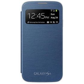 Samsung Ef-Cı950blegww İ9500 Galaxy S4 Orjinal S View Cover Koyu Mavi Kılıf
