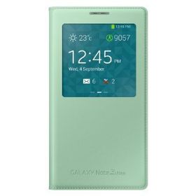Samsung EF-CN750BMEGWW N7500 Galaxy Note 3 Neo Orjinal S View Cover Yeşil Cep Telefonu Kılıf