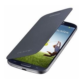 Samsung EF-FI950BBEGWW Siyah Galaxy S4 Flip Cover Kılıf