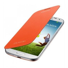 Samsung EF-FI950BOEGWW S4 I9500 Turuncu Kapaklı Kılıf