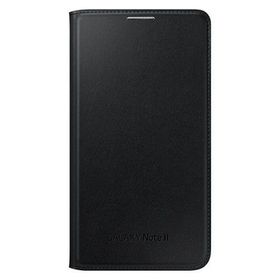Samsung EF-NN710B Samsung Galaxy Note 2 Orjinal Flip Wallet Siyah Kılıf