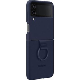Samsung EF-PF721TNEGWW Z Flip Lacivert 4 Yüzüklü Silikon Kılıf