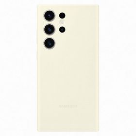 Samsung EF-PS918TUEGWW Galaxy S23 Ultra Silikon Cream Cep Telefonu Kılıfı