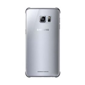 Samsung EF-QG928CSEGWW S6 Edge+ Plus Koruyucu Gümüş Şeffaf Cep Telefonu Kılıfı