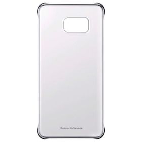 Samsung EF-QG928CSEGWW S6 Edge+ Plus Koruyucu Gümüş Şeffaf Cep Telefonu Kılıfı