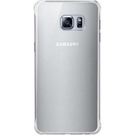 Samsung EF-QG928MSEGWW S6 Edge+ Plus Şeffaf Gümüş Cep Telefonu Kılıfı