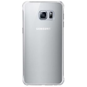 Samsung EF-QG928MSEGWW S6 Edge+ Plus Şeffaf Gümüş Cep Telefonu Kılıfı