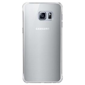 Samsung EF-QG928MSEGWW S6 Edge+ Plus Şeffaf Gümüş Cep Telefonu Kılıfı