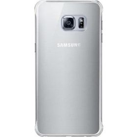 Samsung EF-QG928MSEGWW S6 Edge+ Plus Şeffaf Gümüş Cep Telefonu Kılıfı