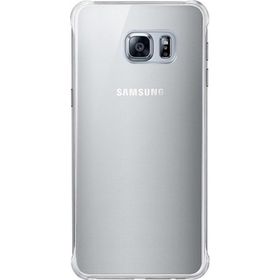 Samsung EF-QG928MSEGWW S6 Edge+ Plus Şeffaf Gümüş Cep Telefonu Kılıfı